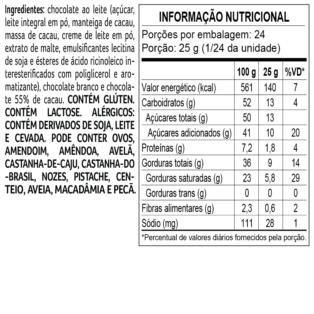 Coelho Cacau Magia ao Leite 850g